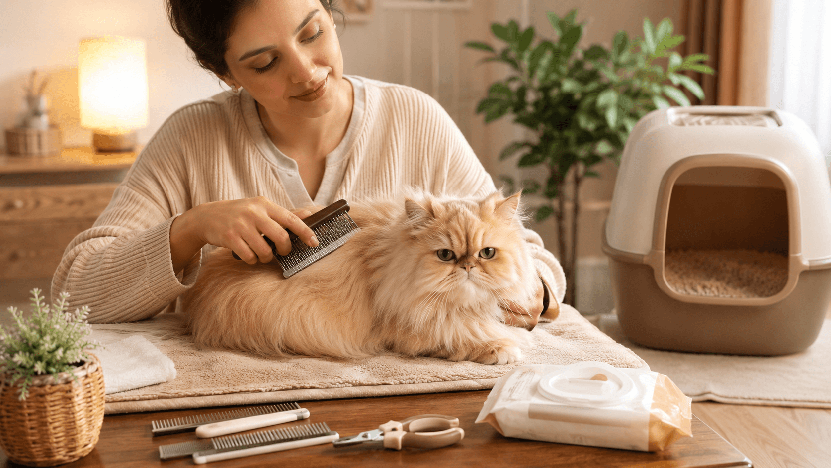 Persian — Grooming & Litter Care Guide